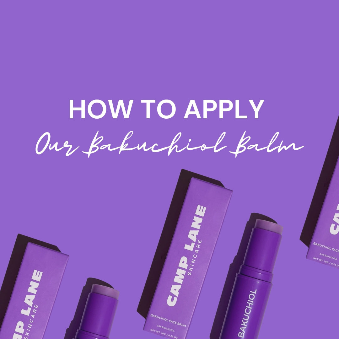 4 Step | How to Apply Bakuchiol Face Balm